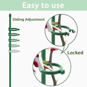 Soportes para plantas, equipados con clips x 1 unidad