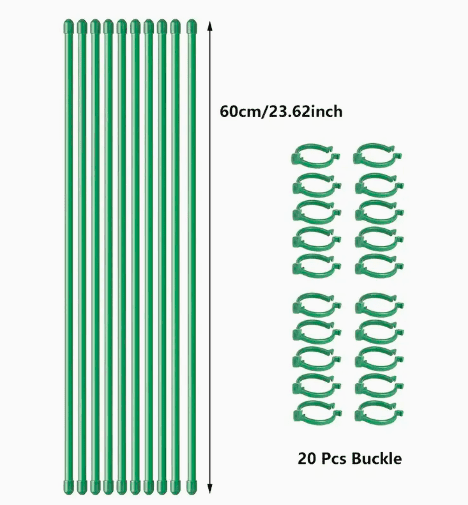 Soportes para plantas, equipados con clips para orquidea x 1 unida - Image 2