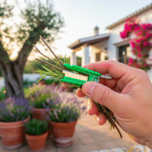 Cortador de tallos de pulgar