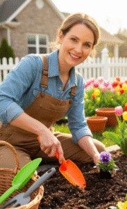 Conjunto de herramientas para jardinería