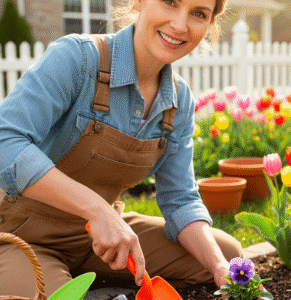 Conjunto de herramientas para jardinería