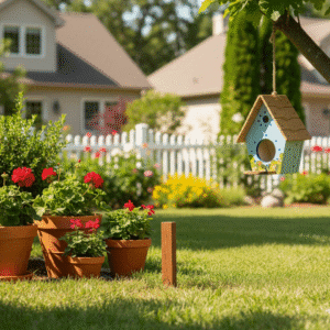 Nido artesanal para aves