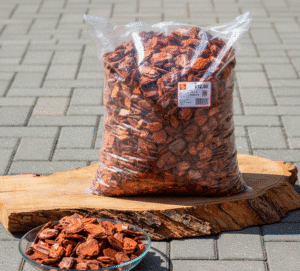 Mulch o sustrato de pino