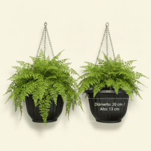 Maceta colgante plastiforte 20 cm