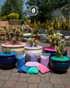 PIEDRAS DECORATIVAS PARA MACETAS